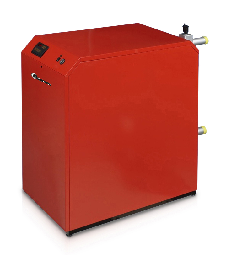 Fully premixed low nitrogen silicon aluminum high efficiency condensing boiler
