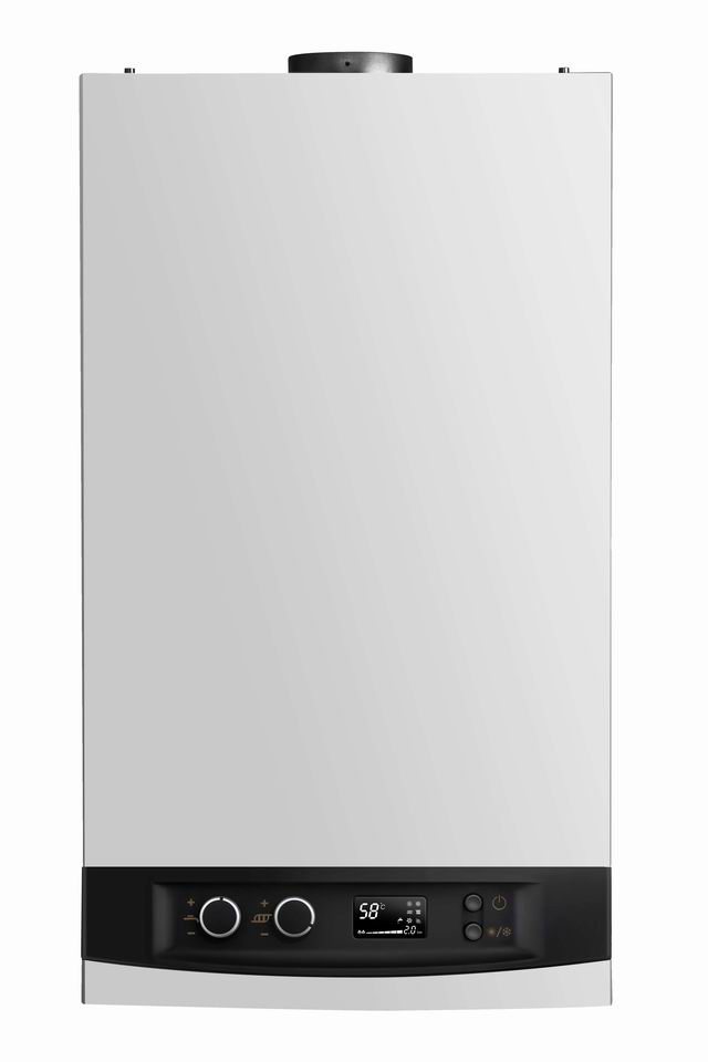 Fully premixed condensing gas heating bath furnace